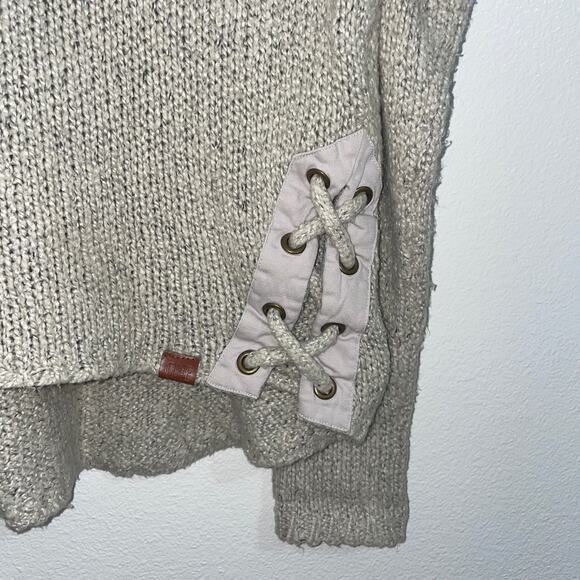 ONE X ONE TEASPOON Oatmeal Colored Sweater Size S - Picture 3 of 7